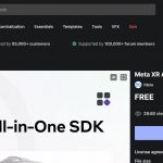 VR Giving Meta Building Blocks a try